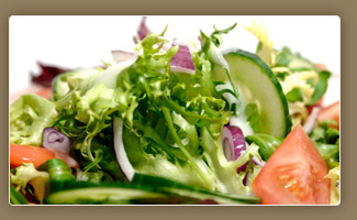 We offer a variety of fresh salads