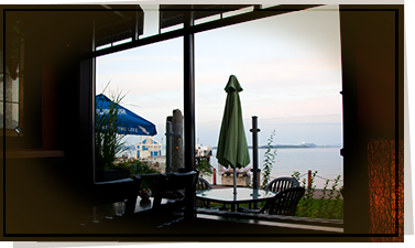 Beacon Landing Restaurant waterfront view