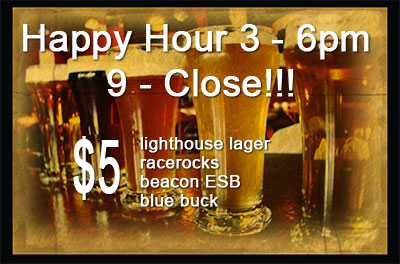 Happy Hour Beacon Landing Pub